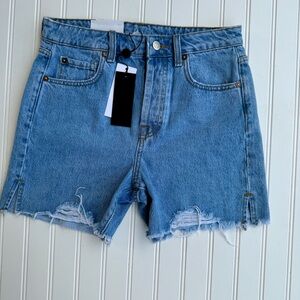 Gianni Bini Blue Jean Shorts Casual Cutoff Style